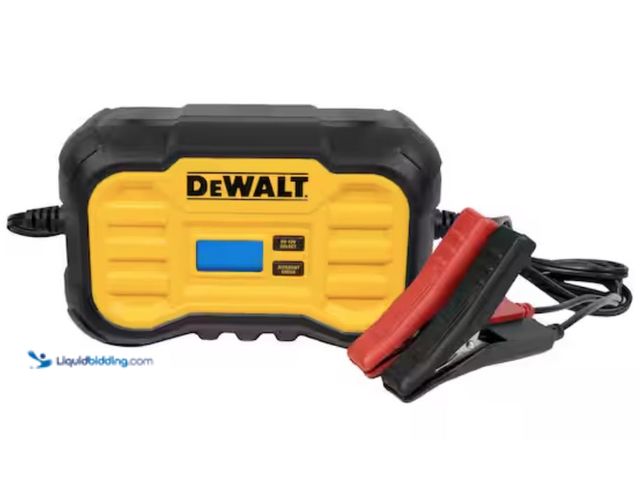 Lot 49-2005876 - DEWALT Professional 10 Amp Battery Charger, Battery Maintainer, Battery Trickle Charger, Model # DXA...