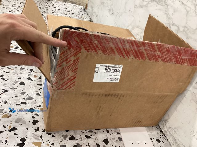 Lot 49-5412594 - Box Including Verifone Card Reader, Item Barcode Scanner & Other Computer attachments for card reade...