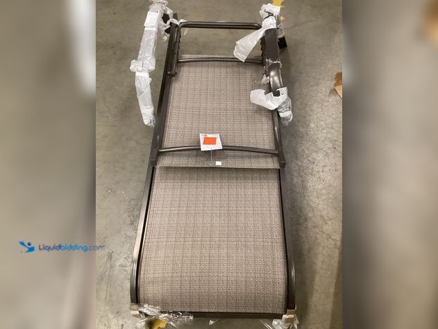Lot 49-5555298 - Brown Aluminum Sling Outdoor Chaise Lounge
UPC 848681062579, Unused