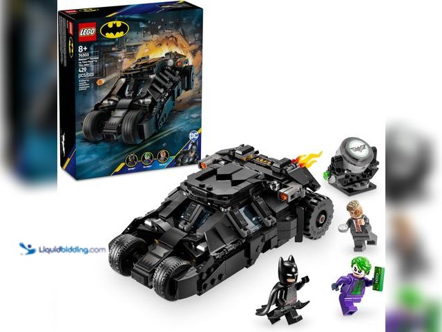 Lot 49-5445517 - LEGO DC Batman Tumbler vs. Two-Face & The Joker Toy Building Set - Superhero Batmobile Toy from The ...