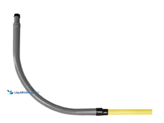 Lot 49-2006186 - HOME-FLEX 1/2 in. IPS Poly DR 9.3 to 3/4 in. MIP Underground Steel Meter Riser Bent, Model # 18-440-...