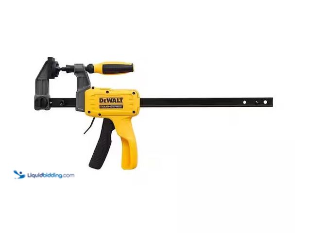 Lot 49-1576449 - DEWALT 12 in. 825 lbs. Hybrid Clamp Model # DWHT83600, Unused  Ref#BINHD0130