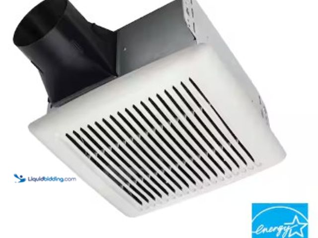 Lot 49-2025036 - Broan-NuTone Flex Series 80-110 Selectable CFM, Room Side Installation, Bathroom Ceiling Exhaust Fan...