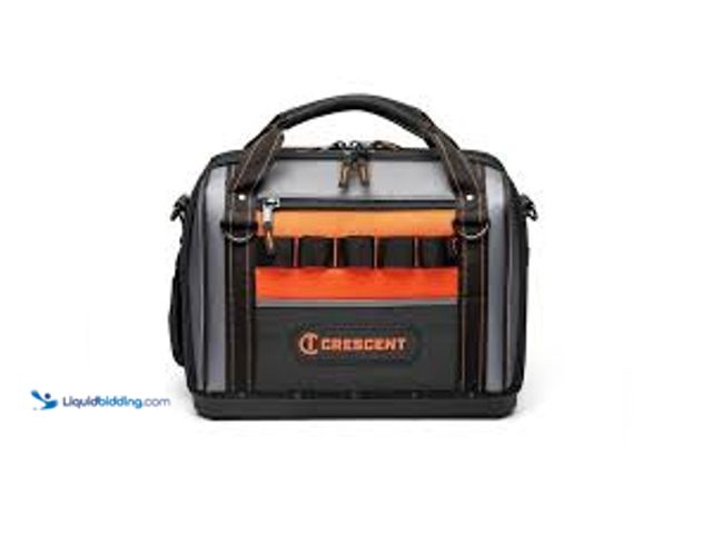 Lot 49-5415074 - Crescent 17 in. Tradesman Zipper Top Tool Bag. Model # CTB1750N. Unused.
