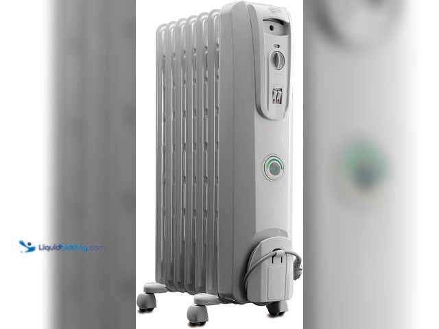 Lot 49-5461096 - De'Longhi Oil filled Radiator Heater, 1500W Electric Space Heater for indoor use, portable room heat...