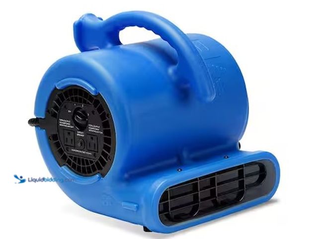 Lot 49-3616658 - B-Air 1/4-HP Air Mover Blower Fan for Water Damage Restoration Carpet Dryer Floor Home and Plumbing ...