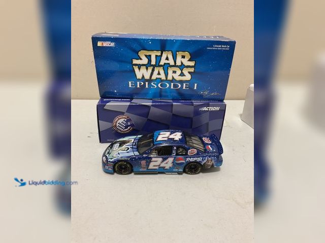 Lot 49-1977885 - Other ACTION RACING 1/24 SCALE DIECAST JEFF GORDON #24 STAR WARS 1999 MONTE CARLO LIMITED EDITION NE...