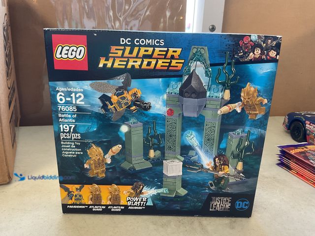 Lot 49-5515546 - Other FACTORY SEALED LEGO DC COMICS SUPER HEROES BATTLE OF ATLANTIS 76085 197PCS