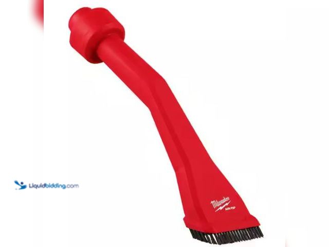 Lot 49-3614018 - Lot of (1) Milwaukee AIR-TIP 1-1/4 in. - 2-1/2 in. Flexible Long Reach Crevice Tool Attachment For W...