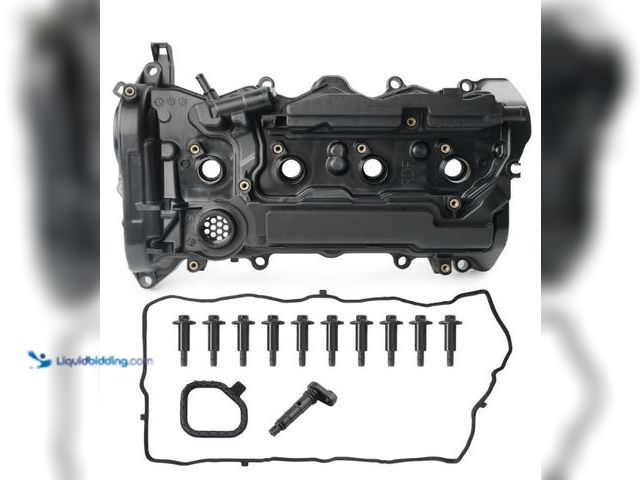 Lot 49-1577230 - Engine Valve Cover with Gasket Compatible with 2013-2017 Honda Accord 2015-2019 Honda CR-V 2.4L Repl...