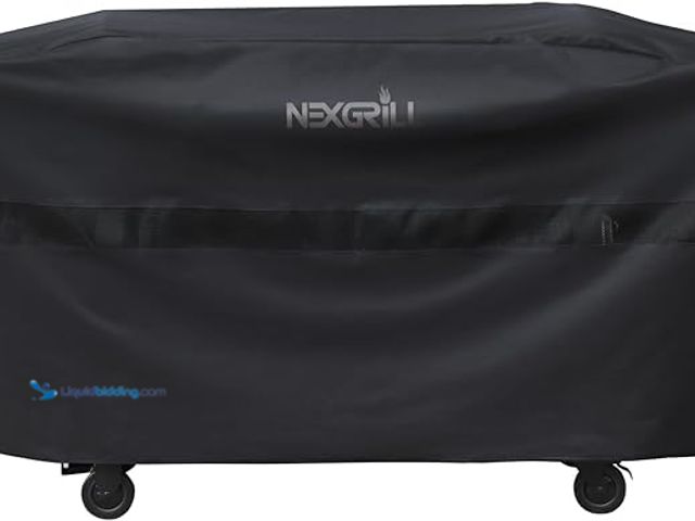 Lot 49-2000381 - Nexgrill 64 Inch Griddle Cover, Heavy Duty Water Resistant Flat Top Grill Cover with Adjustable Stra...