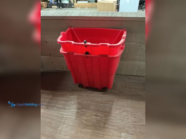 Lot 49-5449412 - Rubbermaid Commercial Products
WaveBrake 4.5 Gal. Red Plastic Dirty Water Bucket (scuffs and scratc...