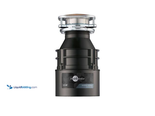 Lot 49-5435850 - InSinkErator
Badger 500, 1/2 HP Continuous Feed Kitchen Garbage Disposal, Badger Series Unused