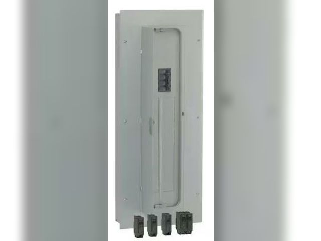 Lot 49-5436217 - GE 200 Amp 32-Space 64-Circuit Main Breaker Indoor Load Center Contractor Kit. Model # TM3220C64K. S...