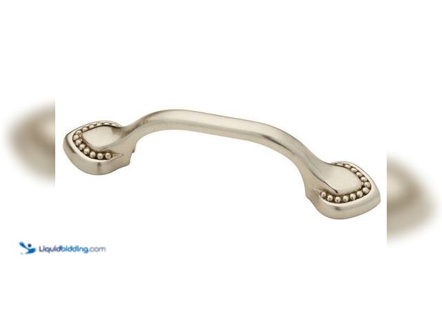 Lot 49-2024523 - Lot of (36)- Liberty Double Beaded 3 in. (76 mm) Classic Satin Nickel Cabinet Drawer Pull. Model # P...