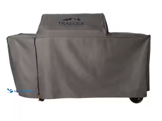 Lot 49-1631822 - Traeger Full Length Grill Cover for Woodridge Pro and Elite Pellet Grills, Model # BAC775, New.  Ref...