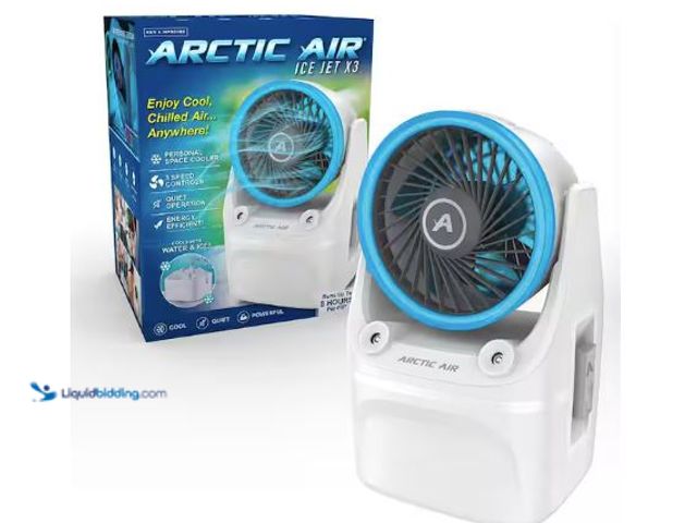 Lot 49-5520490 - ARCTIC AIR
190 CFM 3-Speed Portable Evaporative Cooler Internet # 340058919
Model # AAIJN-PD27
St...