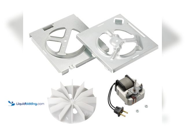 Lot 49-3531415 - Broan-NuTone RE70BN 70 CFM Bathroom Exhaust Fan Replacement Motor Kit, Easy DIY Replacement Motor Ki...