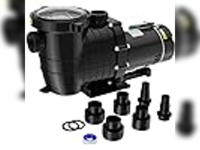 Lot 49-2024643 - 1.5HP Above/In Ground Pool Pump, 115V/230V 6600GPH Self Priming. Model #B08YQL58BS. MSRP $190. Unuse...
