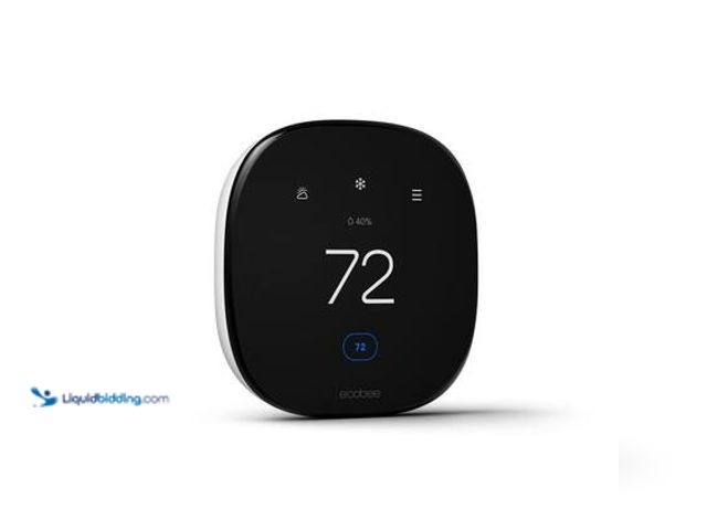 Lot 49-5549824 - ecobee Smart Thermostat Enhanced Programmable Wifi Works with Siri, Alexa, Google Assistant Energy S...