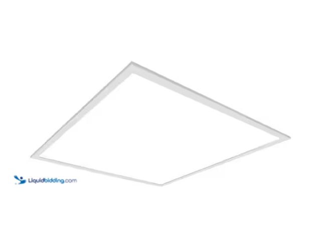 Lot 49-1622513 - Metalux 2 ft. x 2 ft. Adjustable Lumens 4100/3600/2600, Integrated LED Panel Light, Adjustable CCT 3...