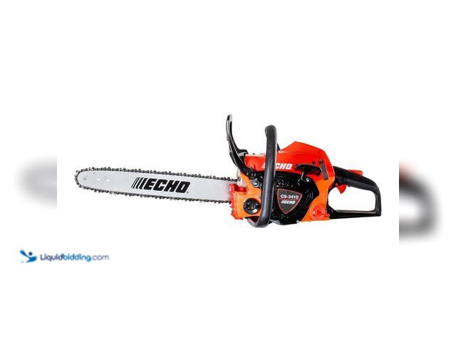 Lot 49-5453279 - ECHO 16 in. 34.4 cc Gas 2-Stroke Rear Handle Chainsaw with Automatic Chain Oiler. [Model # CS-3410-1...