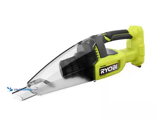 Lot 49-1557360 - RYOBI ONE+ 18V Cordless Multi-Surface Handheld Vacuum (Tool Only), Model # PCL705B, Slightly used, N...