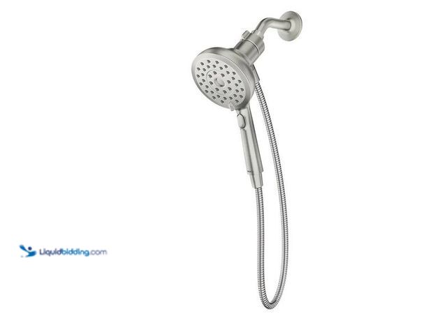 Lot 49-5542866 - MOEN
Verso 8-Spray Patterns 2.5 GPM 5 in. Wall Mount Handheld Shower Head with Infiniti Dial in Spo...