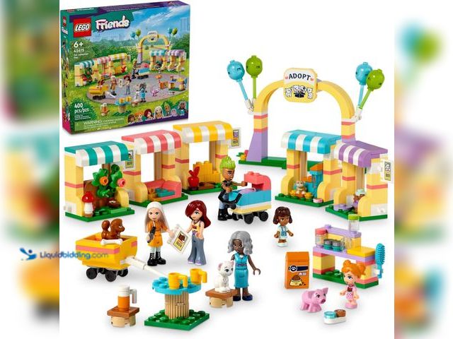 Lot 49-5448323 - LEGO Friends Pet Adoption Day Toy, Animal Set, Pretend Play, Gift Idea for Kids, Girls and Boys Aged...
