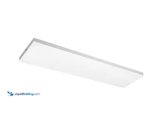 Lot 49-1575566 - Commercial Electric 1 ft. x 4 ft. 40-Watt Dimmable White Integrated LED 4000 Lumens Frameless Flat P...