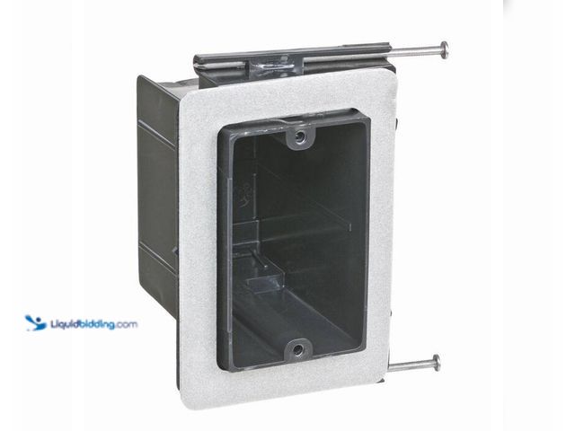 Lot 49-2021692 - Lot of (32)- Carlon 1-Gang 22 1/2 cu. in. New Work Non-Metallic Vapor Tight Electrical Wall Box. Mod...