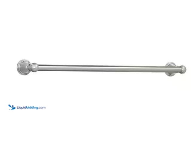 Lot 49-1576456 - Delta Crestfield 20 in. Shower Door Handle in Nickel (1-Pair) Model # SDBR003-BN-R1, Unused, Has Att...