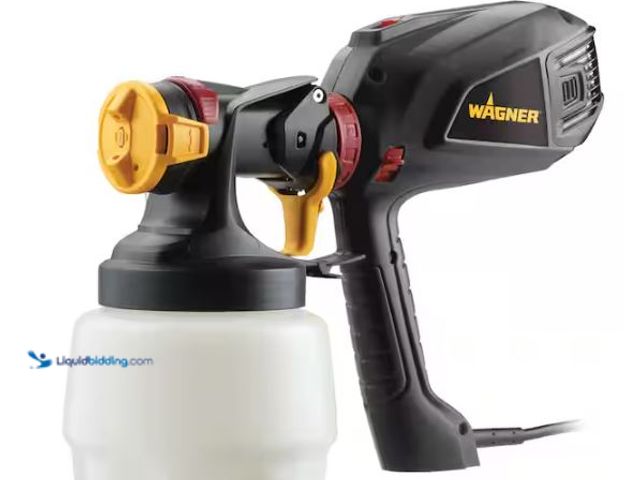 Lot 49-1627452 - Wagner Flexio 2500 Electric Handheld HVLP Paint Sprayer Model # 2409509, Slightly Used, Has Attachme...
