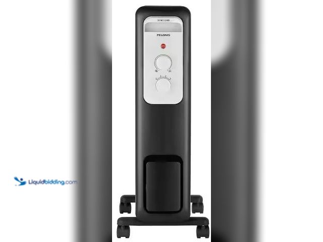 Lot 49-5478405 - Pelonis
1,500-Watt Oil-Filled Radiant Electric Space Heater with Thermostat Internet # 309069851
M...