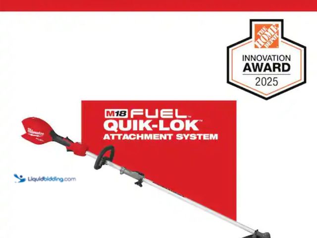 Lot 49-1631317 - Milwaukee M18 FUEL 18V 16 in. Brushless Cordless Battery Powered String Trimmer with QUIK-LOK Attach...