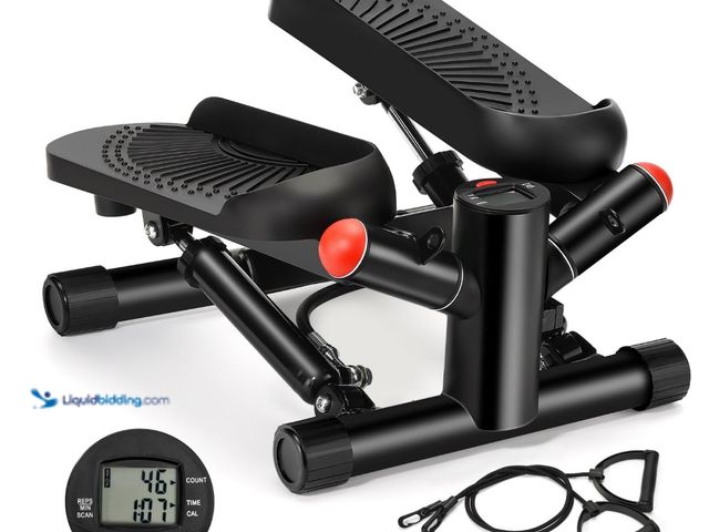 Lot 49-1530996 - Steppers for Exercise at Home, Upgraded Mini Stepper Machine with 10DB Super Quiet, Air-Powered Stai...