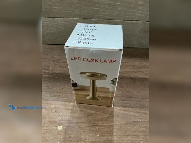 Lot 49-5463686 - LED Desk Lamp (black) Unused