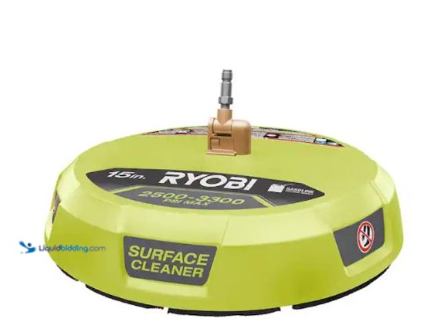 Lot 49-2004480 - RYOBI 15 in. 3300 PSI Surface Cleaner for Gas Pressure Washer, Model # RY31SC01, Unused.  Ref#ASB072...