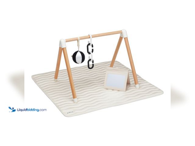 Lot 49-5437179 - Lalo Baby Gym & Playmat for Babies and Toddlers - Eco-Friendly Oatmeal Playmat - Baby Gym & Accessor...