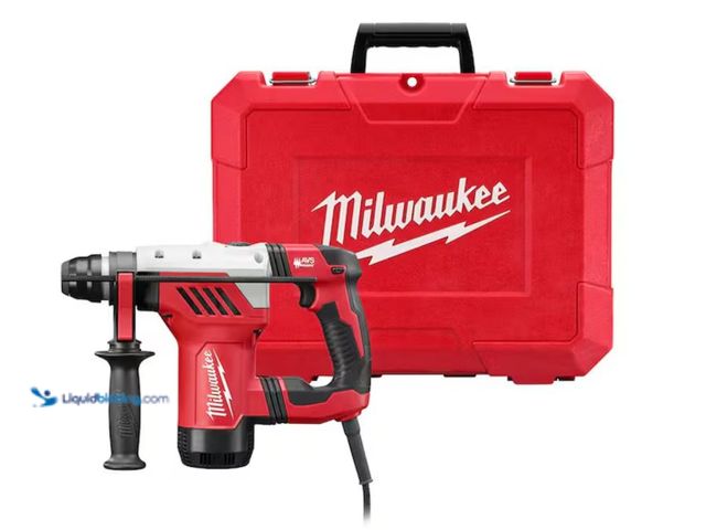 Lot 49-1631961 - Milwaukee 1-1/8 in. Corded SDS-Plus Rotary Hammer, MSRP $319.00, Model # 5268-21, Slightly used, Has...