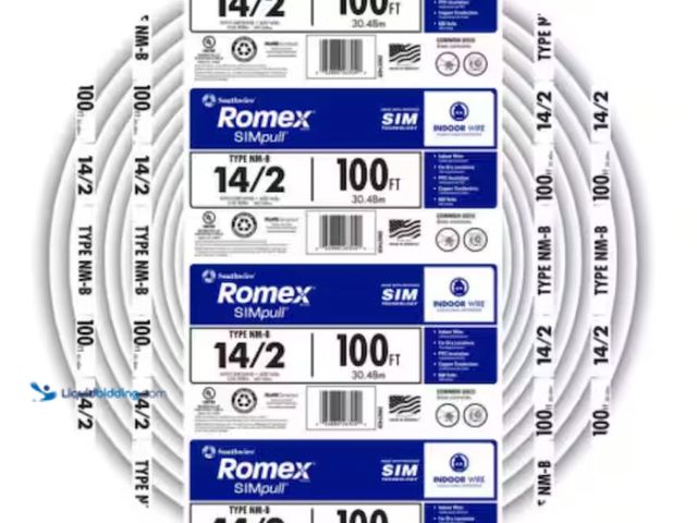 Lot 49-2001534 - Southwire 100 ft. 14/2 Solid Romex SIMpull CU NM-B W/G Wire, Model # 28827428, Unused.   Ref#BIN0528
