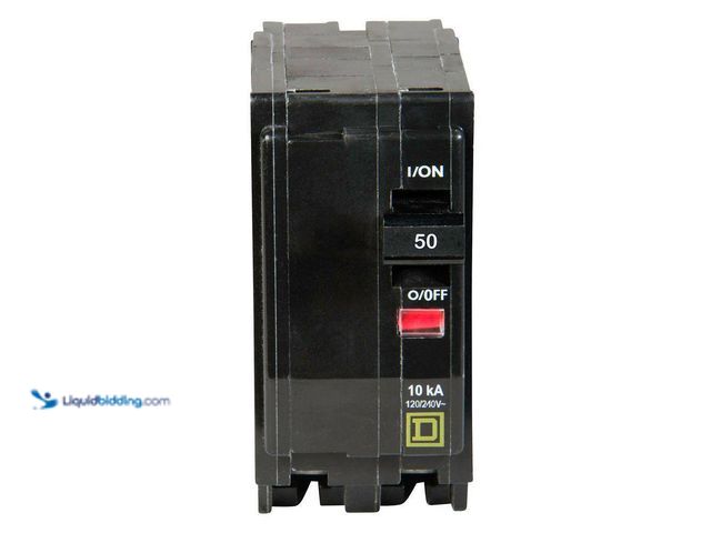Lot 49-5412949 - Square D
QO 50 Amp 2-Pole Circuit Breaker(QO250CP). Unused
