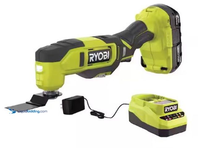 Lot 49-3615707 - RYOBI ONE+ 18V Cordless Oscillating Multi-Tool, Model # PCL430K1, Unused, No attachments, No battery...
