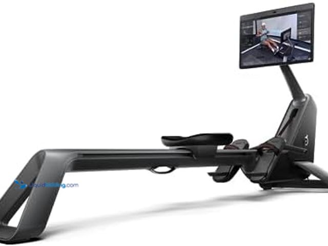 Lot 49-5520385 - Cross Training Series Row+ with Peloton IQ, mmersive 23.8" Full HD swivel screen for easy transition...