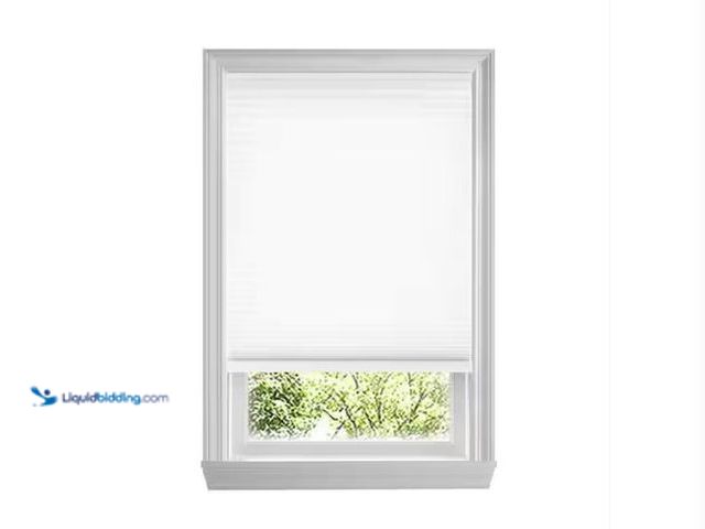 Lot 49-1577445 - Home Decorators Collection Snow Drift Cordless Light Filtering Cellular Shades for Windows - 51.75 i...
