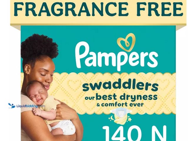Lot 49-3565439 - Pampers Swaddlers Sensitive Disposable Diapers - Size 0 - 140ct. New