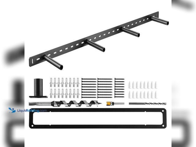 Lot 49-2024825 - Lot of (2)- VEVOR Floating Shelf Brackets 2 Pcs, 150 lbs. Weight Capacity 16 x 6.2 x 1.5 in. Heavy D...