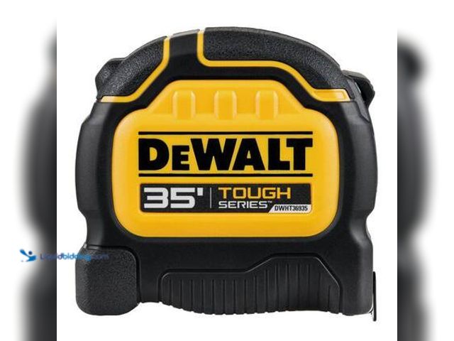 Lot 49-5544362 - DEWALT Tough Tape 35 ft. x 1-1/4 in. Tape Measure. Model # DWHT36935S. Unused