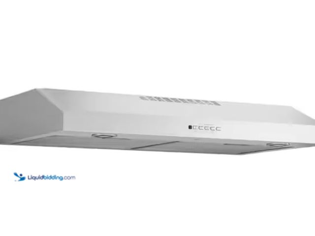 Lot 49-2026173 - GE 36 in. Over the Range Convertible Range Hood in Stainless Steel, Model # JVX5360SJSS. MSRP: $369....