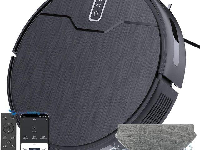 Lot 49-3509874 - Robot Vacuum and Mop Combo, Robot Vacuum Cleaner, 6 Cleaning Modes, Large Capacity Water Tank Dustbi...
